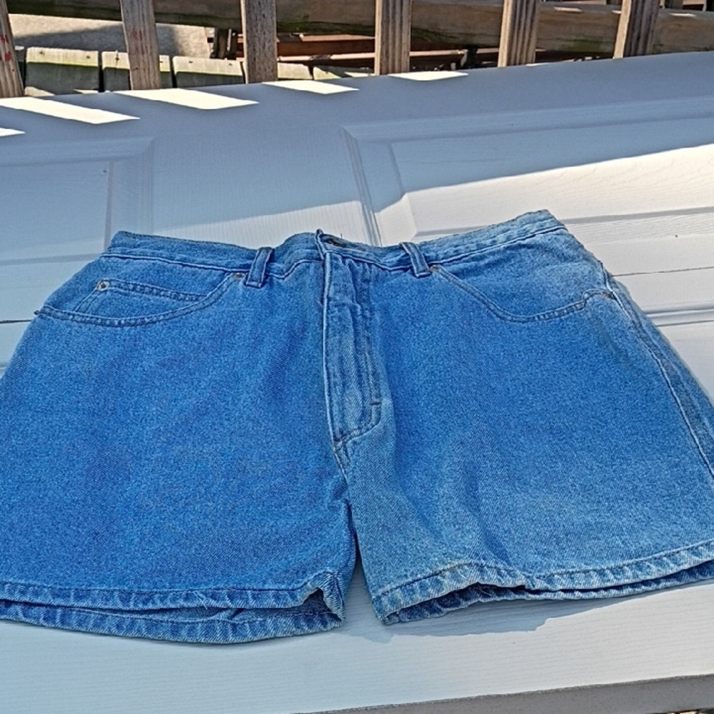 Bugle Boy Light Blue Jean Shorts